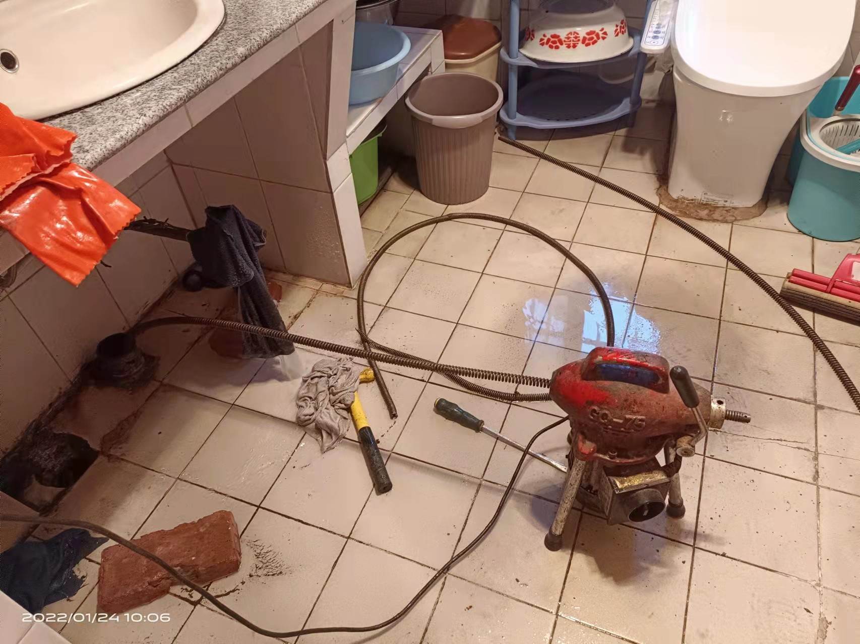 雁塔疏通厨房下水道，地漏疏通